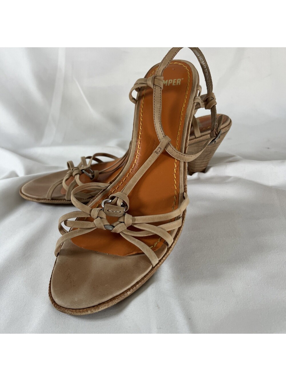 Camper Women's Strappy Leather Sandals Size 10